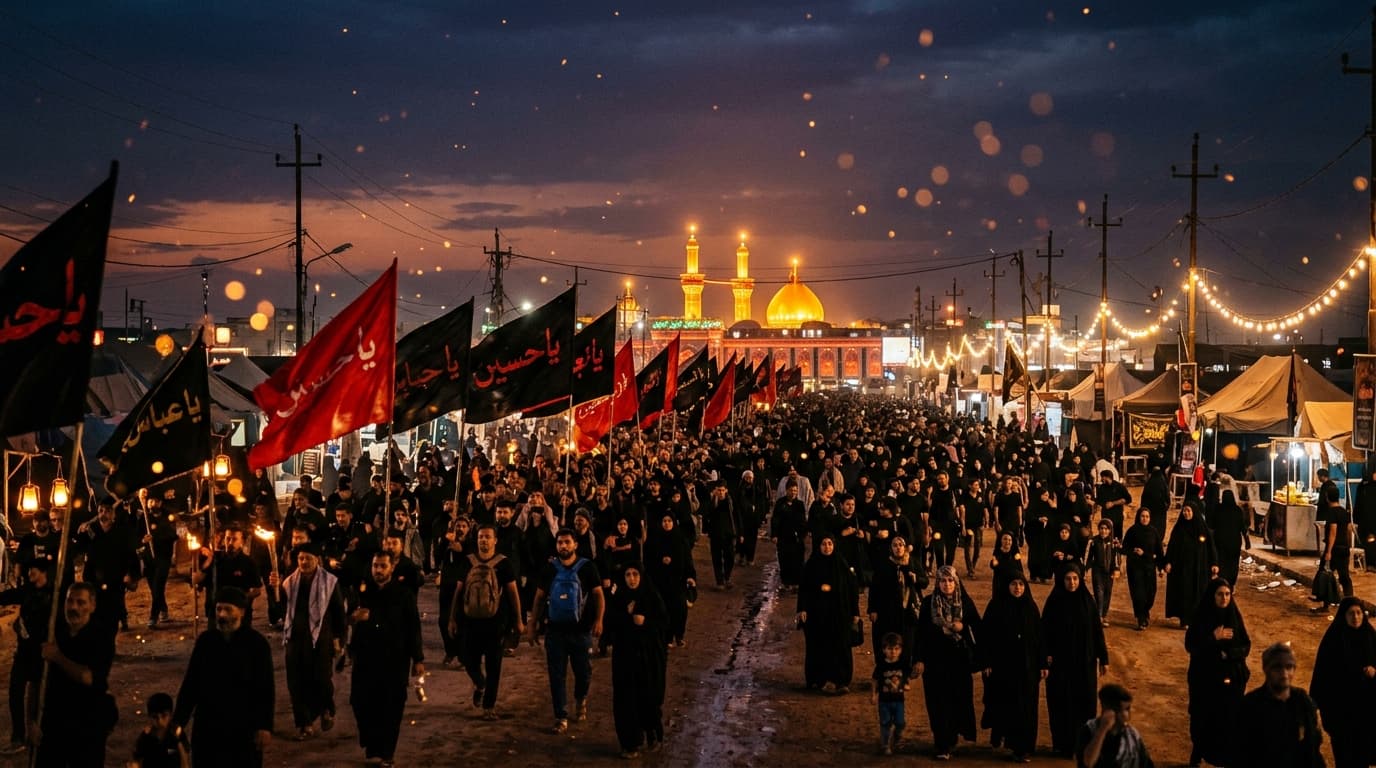 مسيرة الزائرين - مؤسسة النهج الحسيني